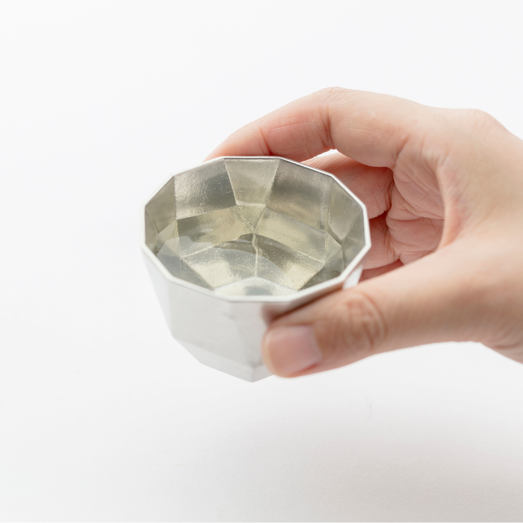 Kaku-kaku Tin Gui-nomi Sake Cup | Jutaro